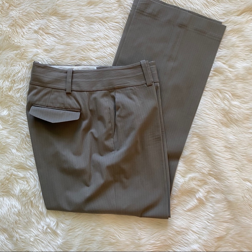 Ann Taylor Pinstripe Dress Pants